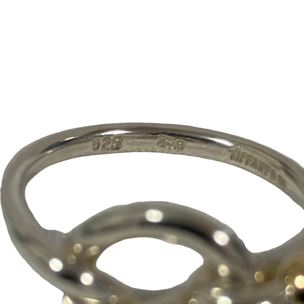 TIFFANY & CO. Vintage Silver Love Ring - Picture 4 of 7